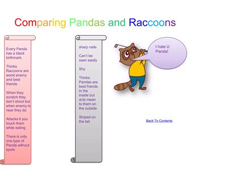 Ines Pandas And Raccoons Final | PPTX