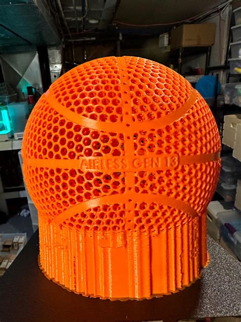 Airless Basketball 3D Printed Indoor Silent/quiet Airless Ball ~ Premium Quality - Etsy