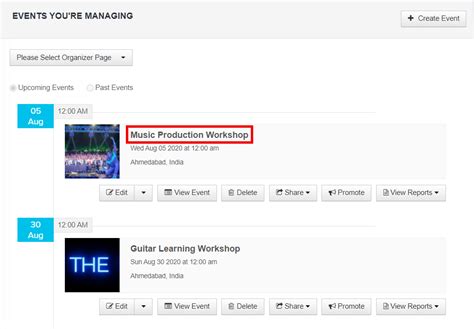 How to share your event page - Support Center | AllEvents.in