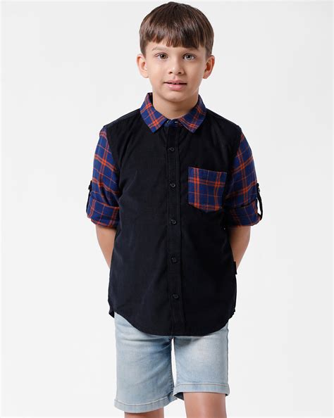 Black Corduroy Shirt