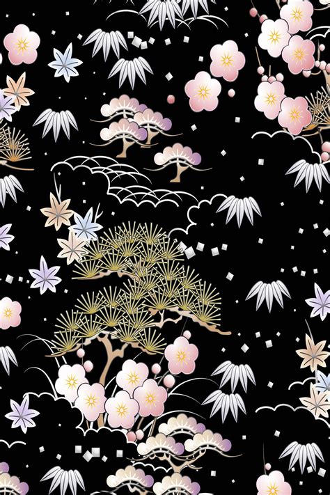 Download wallpaper figure, texture, black background, section textures ...