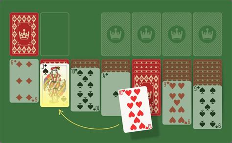 Solitaire Card Layout 的图像结果