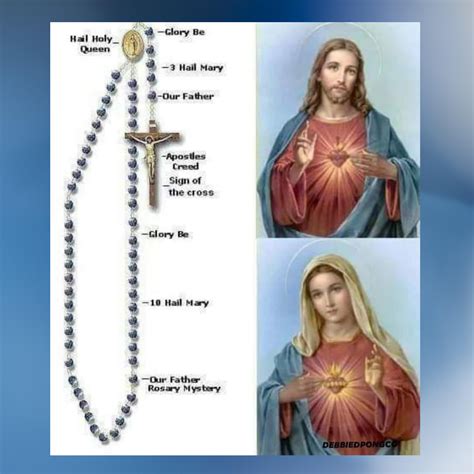 Catholic Prayers How To Pray The Rosary Reverasite