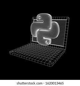 Image result for Python Whit Code Laptop