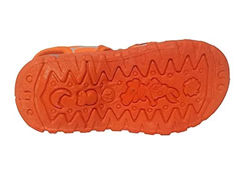 Maskeen Unisex Bear Orange Kids Chu Chu Sound Musical Sandals for Baby ...