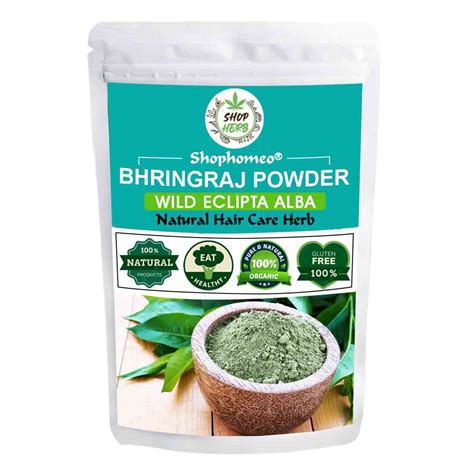 Natural Bhringraj Powder for hair growth (200 Grams) || Pharma Grade H ...