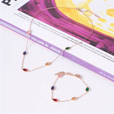 Luminous Luxe Multi Gemstone Jewelry Set | Salty – Salty Accessories