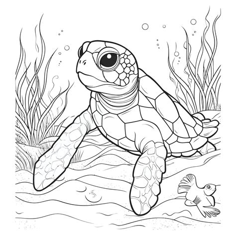 25+ Amazing! Turtle Coloring Pages