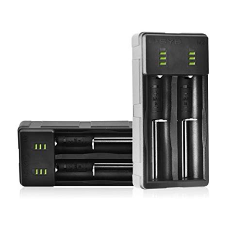 Buy E-SYB M2 Li-ion Battery Charger 2 Bay with USB Port for 18650 ...