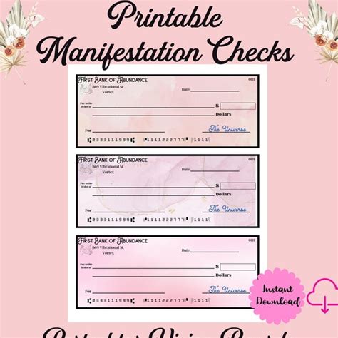 Buy Manifestation Cheque From the Bank of the Universe Online In India ...