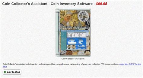 Image result for Coin Collection Software