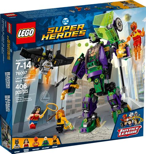 Best Buy: LEGO DC Comics Super Heroes: Justice League Lex Luthor Mech ...