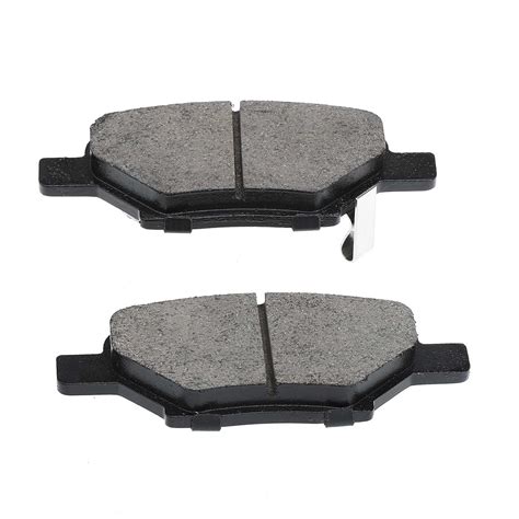 A-Premium 10.63 inch (270mm) Rear Solid Disc Brake Rotors + Ceramic ...