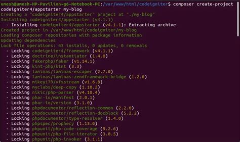 Image result for Install CodeIgniter 4 Composer