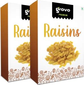 Grovo Premium Indian Raisins Long 200g Raisins Price in India - Buy ...