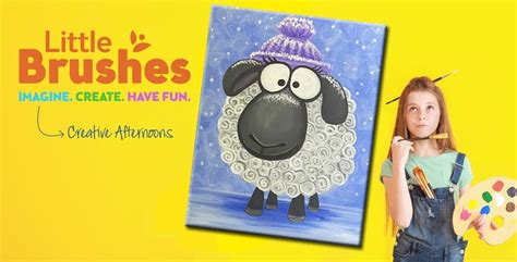 Family Paint Day-Icy Ewe, Pinot's Palette Brandon, 17 December 2023 ...