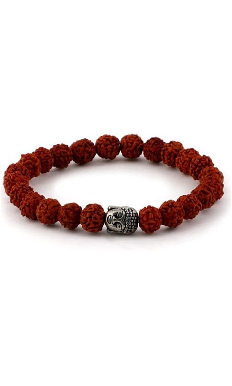 Buy Vighnaharta Ganesh 5 Mukhi Certified 5 Faced Rudraksha Bracelet For ...