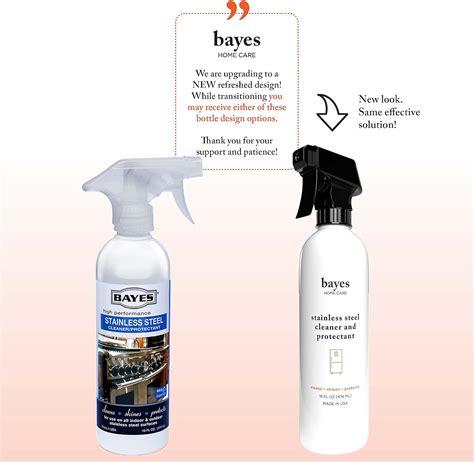Buy Bayes High-Performance Stainless Steel Cleaner, Polish and ...