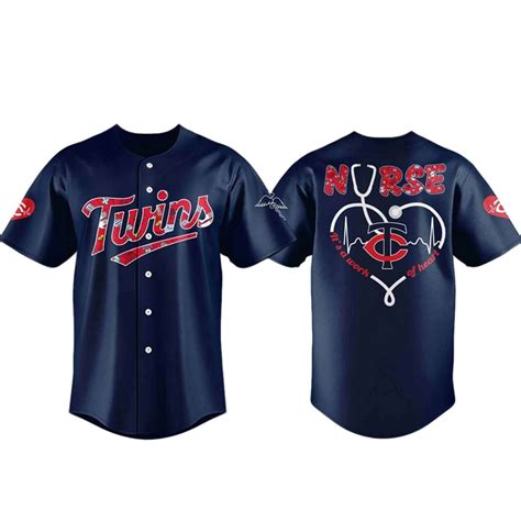 Minnesota Twins Nurses Night Baseball Jersey 2025 - Nouvette