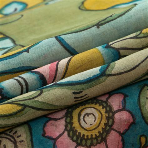 Kalamkari Silk Sarees - Buy Handpainted Silk Saris – Panjavarnam