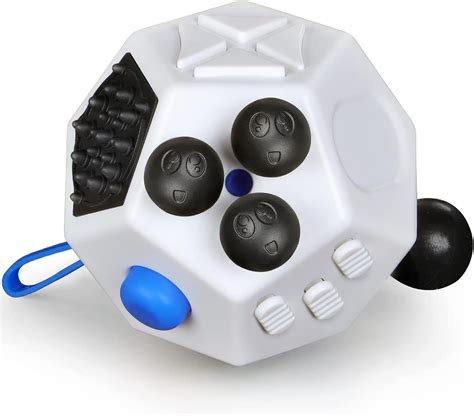 Buy VCOSTORE Dodecagon Fidget Cube-12 Sided Fidget Cube Toy Depression ...