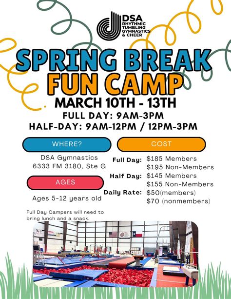 2025 Spring Break Fun Camp, 6333 FM 3180 Suite G, Baytown, TX, 10 March ...