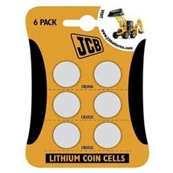 Jcb Jcb Lithium 6pk Coin Cell | Desertcart INDIA