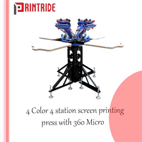 Image result for 4 Color Screen Printing Press