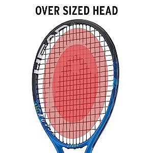 Head Spark Tour MX Graphite Tennis Racquet with Full Cover | Pre Strung ...