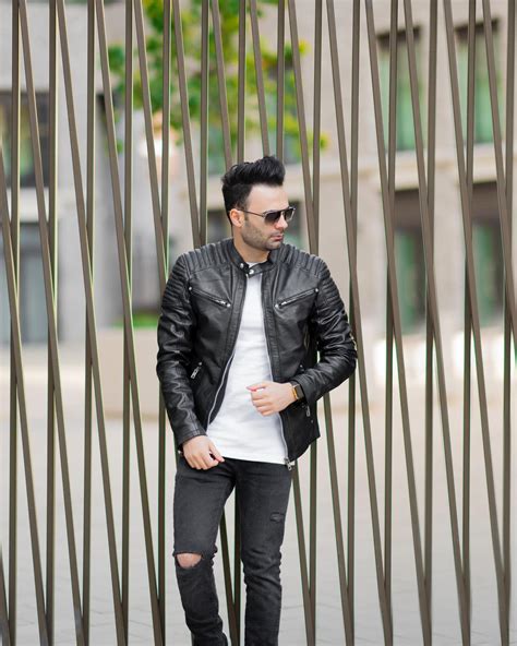 74 Awesome Leather Jacket Style Ideas for Men