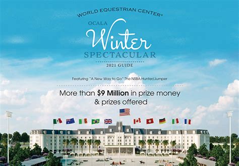 WEC Ocala Unveils 2021 Schedule With NSBA Sanctioning | Equine Chronicle