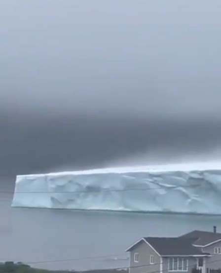 Newfoundland Was Approached With The Giant Iceberg, Stuns Netizens