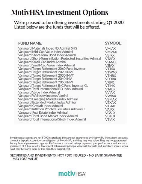Invest your HSA - MotivHSA