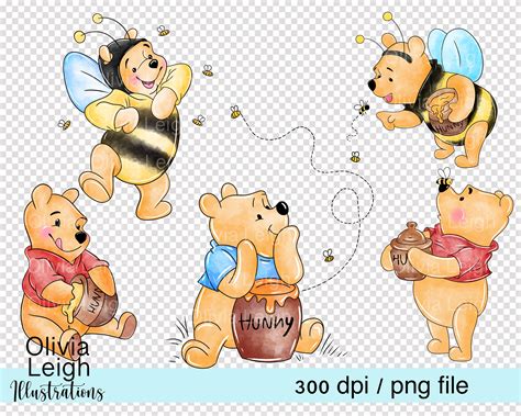 Winnie The Pooh Honey Bees