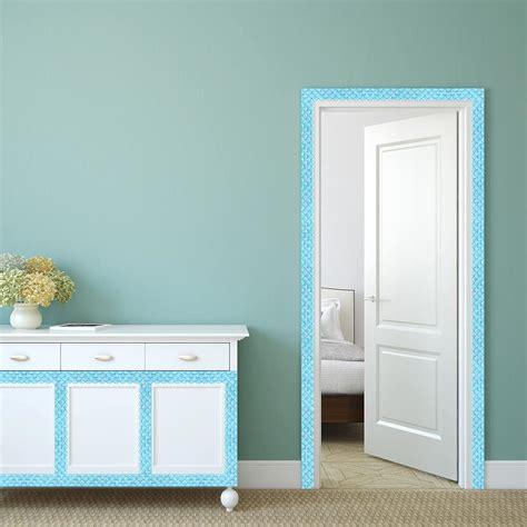 Buy durony 65.6 Feet Turquoise Mermaid Bulletin Board Border Scallops ...