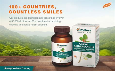 Himalaya Organic Ashwagandha 670Mg |Helps Release Stress | Rejuvenates ...