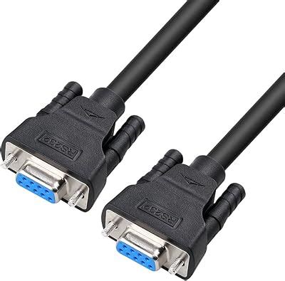 DTECH DB9 RS232 Female to Female Null Modem Serial India | Ubuy