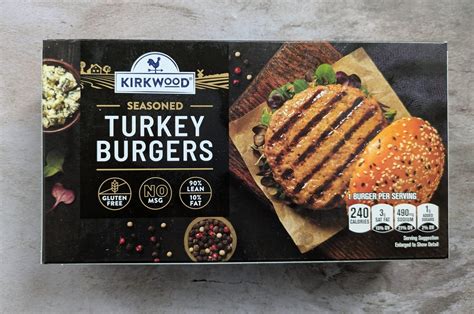 Kirkwood Seasoned Turkey Burgers | Aldi Reviewer