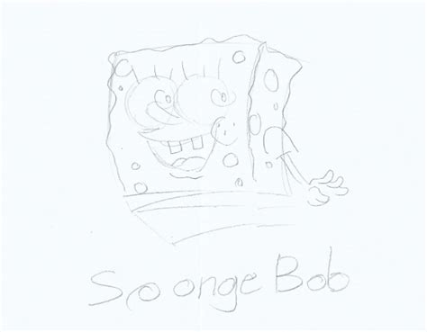 SpongeBob drawing by Cob | SpongeBuddy Mania Forums