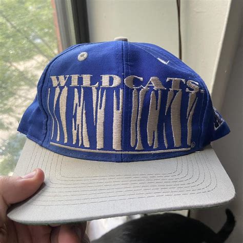 vintage 90s University of Kentucky Wildcats hat 🧢... - Depop