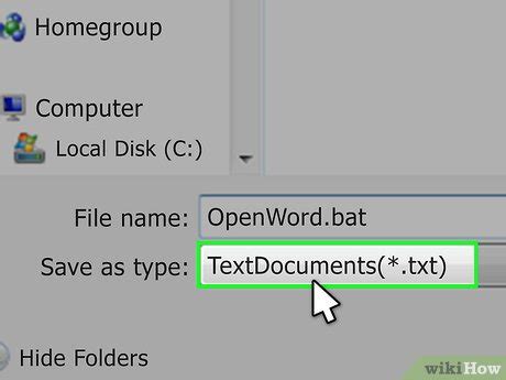 How to Save a Text File as a Batch File 的图像结果