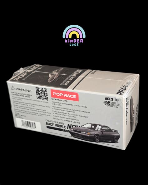 1:64 Pop Race Cars - Kinder Logs