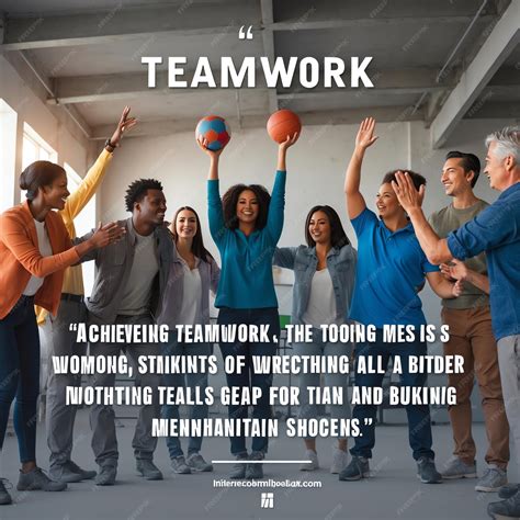 Inspiring Teamwork Quotes Images for Motivational Displays | Premium AI ...