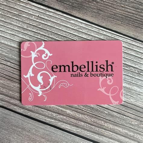 Nail Salon Gift Cards | Embellish Nails