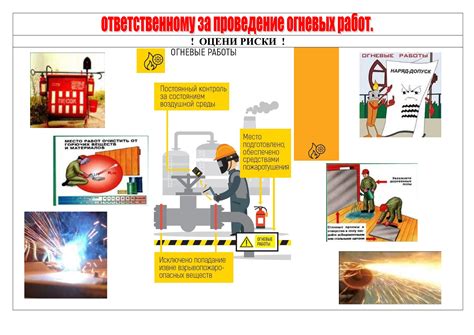 Что должно быть указано на схеме места проведения огневых работ 58 фото ...