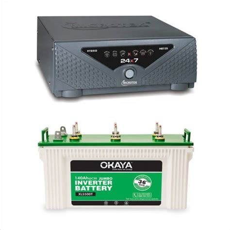 OKAYA XL5500T+ HB725 VA Sine Wave Tubular Inverter Battery Price in ...