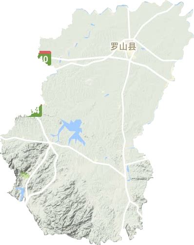 罗山县高清电子地图,罗山县高清谷歌电子地图