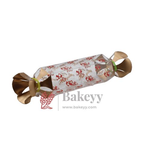 PVC Chocolate Box | Gift Box | Goodie Box | Mita - 110A01 – Bakeyy.com