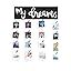 VAH MOMENT Words Hanging Photo Display Picture Frame Collage Picture ...
