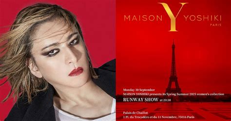YOSHIKI’s Modemarke „MAISON YOSHIKI PARIS“ feiert sein Debüt auf der ...